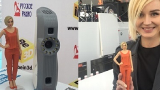 Singers bidding to win Eurovision 2015 get scanned with Artec Eva